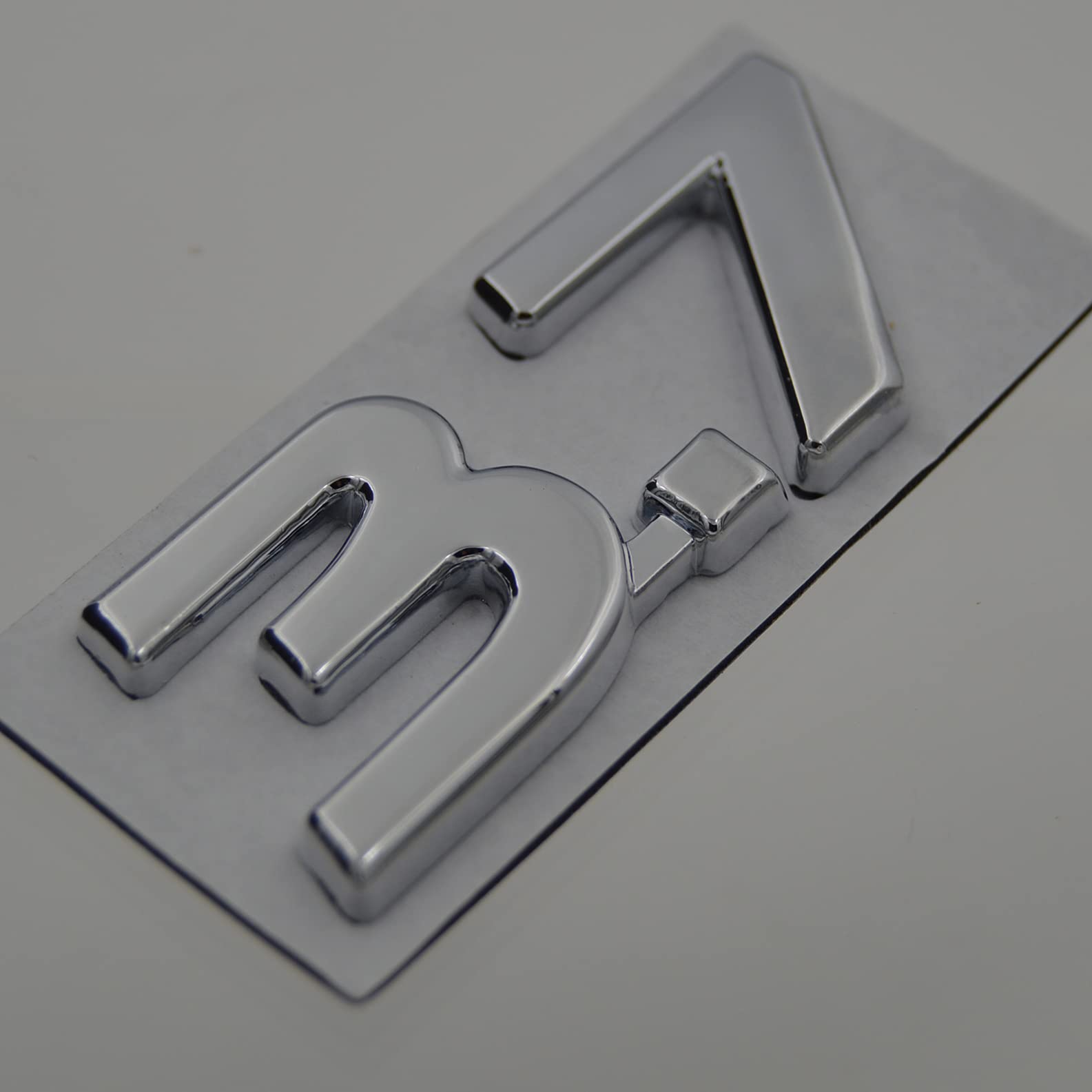 Amazon.com: 2x Chrome Metal 3.7 Fender Side Boot Emblem Badge